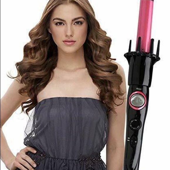 Professional Ceramic Automatic 360° Rotating Hair Curler Spin Curling Wand Iron - Picture 4 of 6